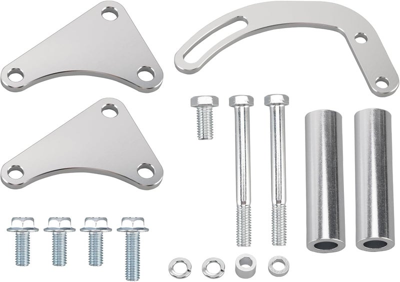 Areyourshop Power Steering Pump Bracket Kit 551497 316-3000833 for Chevy 396 402 409 427 454 502 V8 Long Water Pump 454 Big Block - Image 4